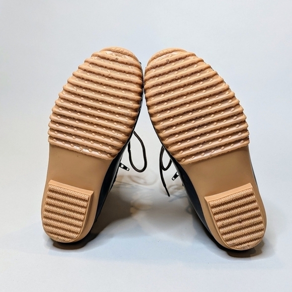 Sporto Bella Waterproof Lace-Up Duck Boot with Zipper Black Floral 9M NIB NWT - Picture 8 of 13